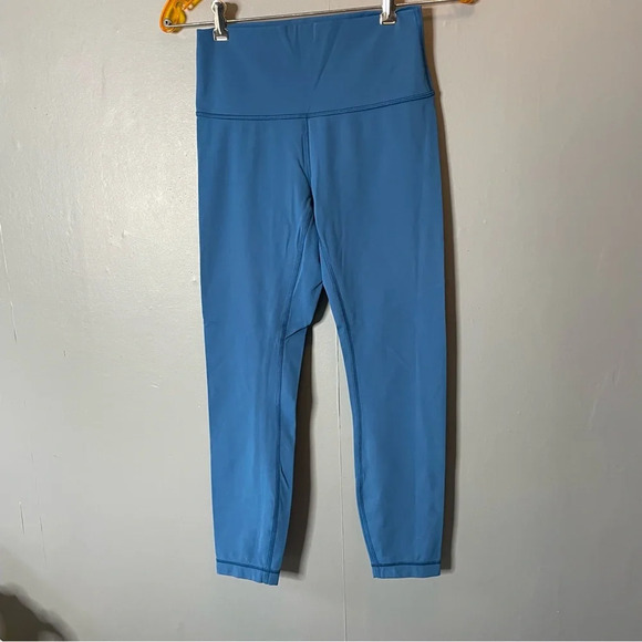 Lululemon Wunder Under High-Rise Tight 25" *Full-On Luxtreme Deep Marine sz 6 - Picture 1 of 13